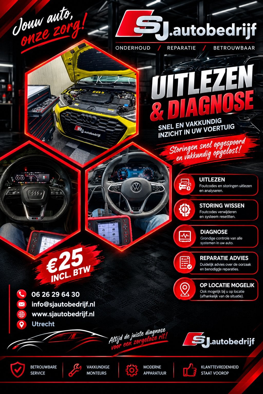 Auto Uitlezen, Ophalen, Nieuw, Nederland, Update