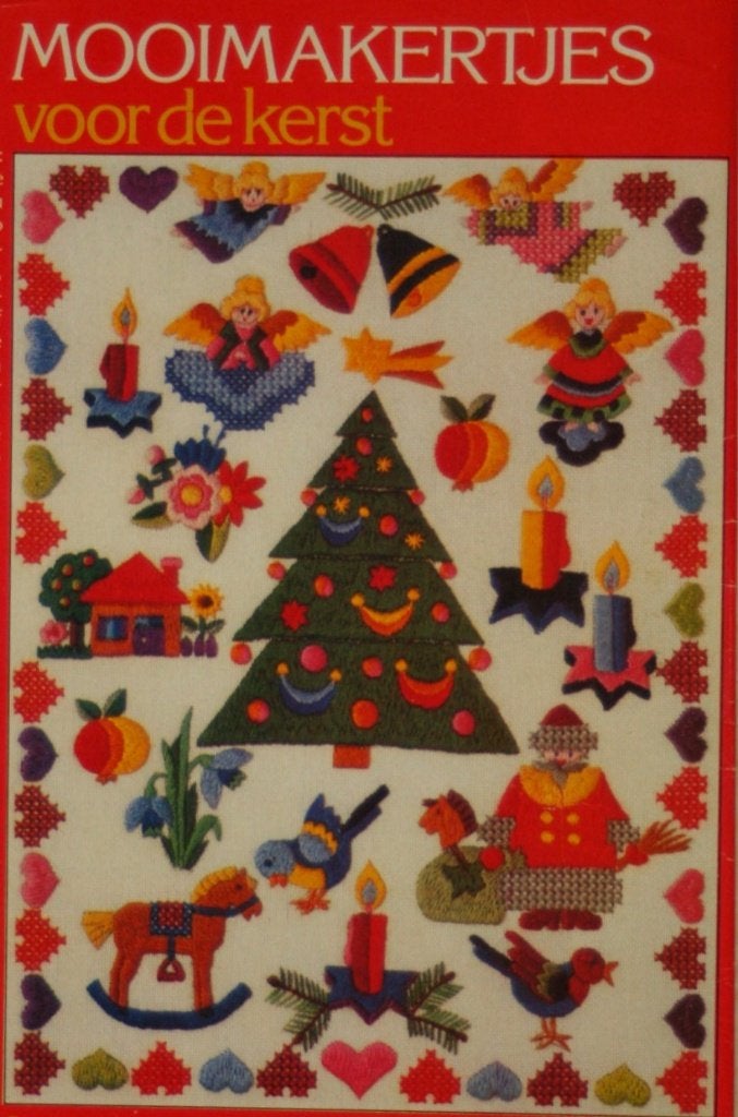 Borduurpatroon  Kerst merklap   nr 458, Verzenden, Nieuw, Handborduren, Patroon