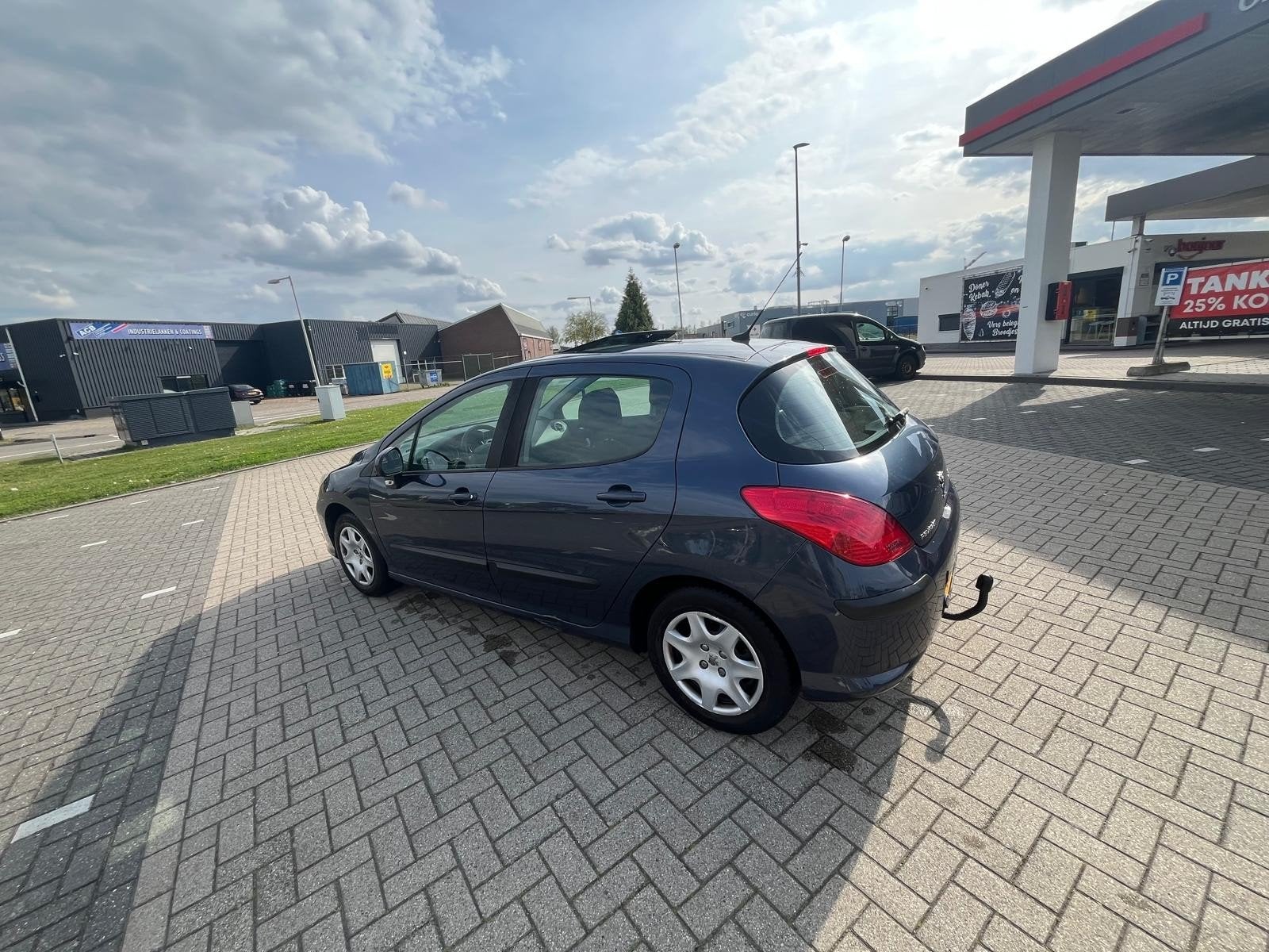 Peugeot 308 1.4 VTI 16V 5-DRS 2007 Blauw, Auto's, Zwart, Origineel Nederlands, 57 €/maand, Hatchback