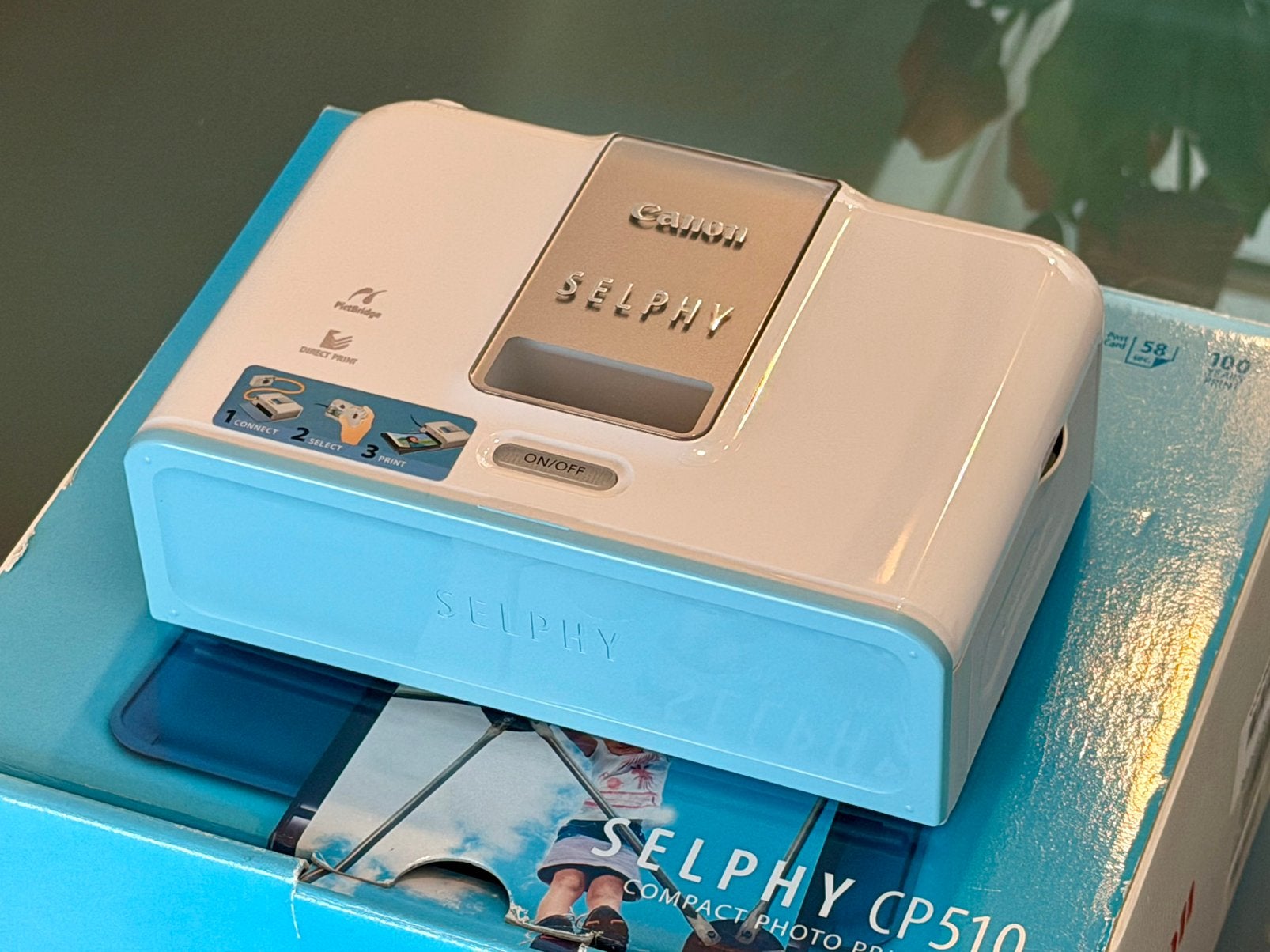 Canon Selphy CP510 ingebouwde USB, Ophalen of Verzenden, Zo goed als nieuw, Canon, Geen optische zoom
