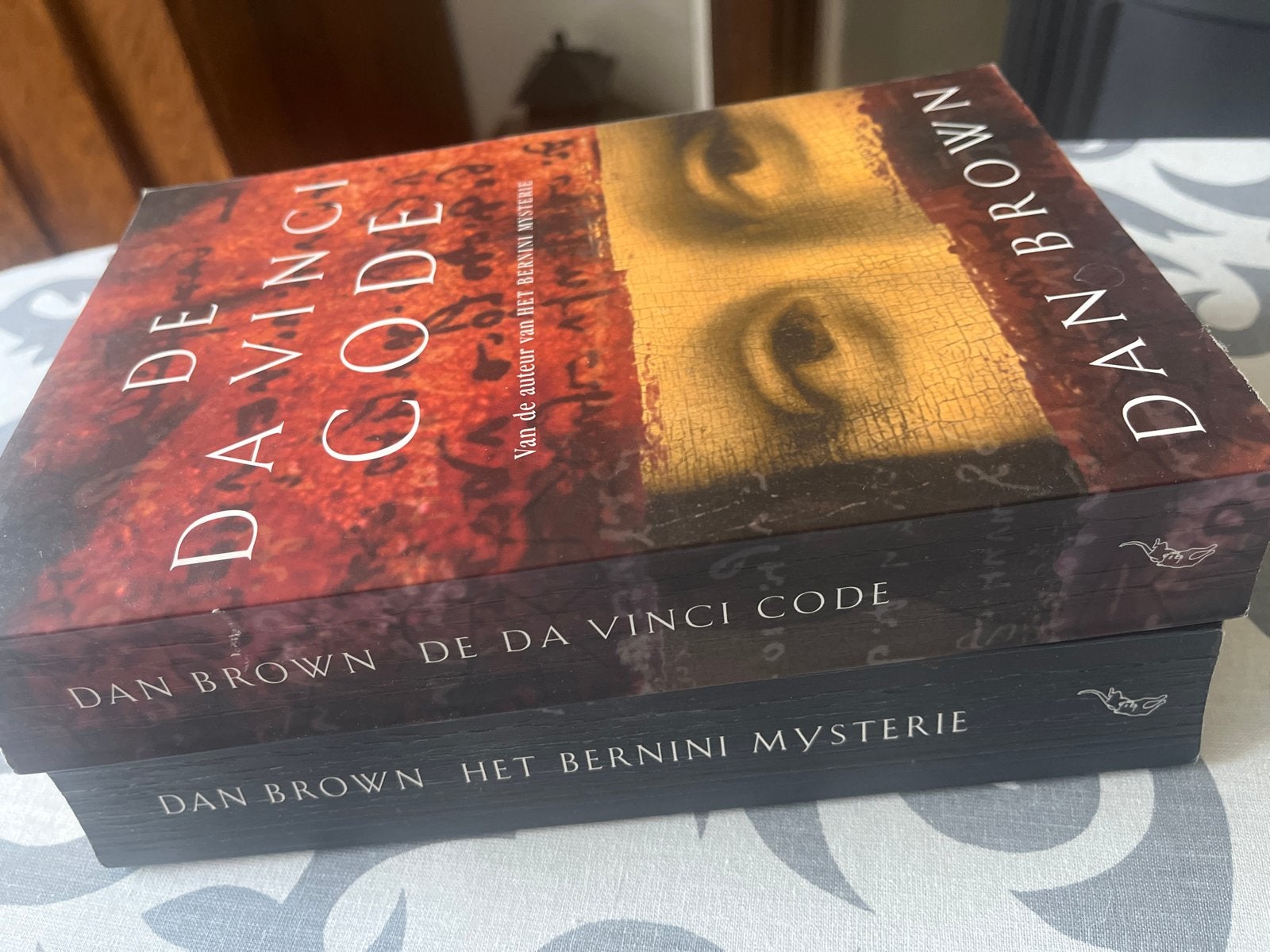 2 boeken van Dan Brown: De Da Vinci Code & Het Bernini Myste, Boeken, Detectives, Zo goed als nieuw, Ophalen