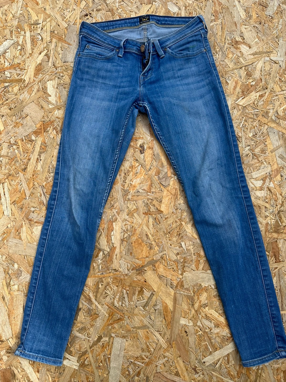 Lee jeans mt w27 L29, Ophalen of Verzenden, Zo goed als nieuw, Blauw, Overige jeansmaten