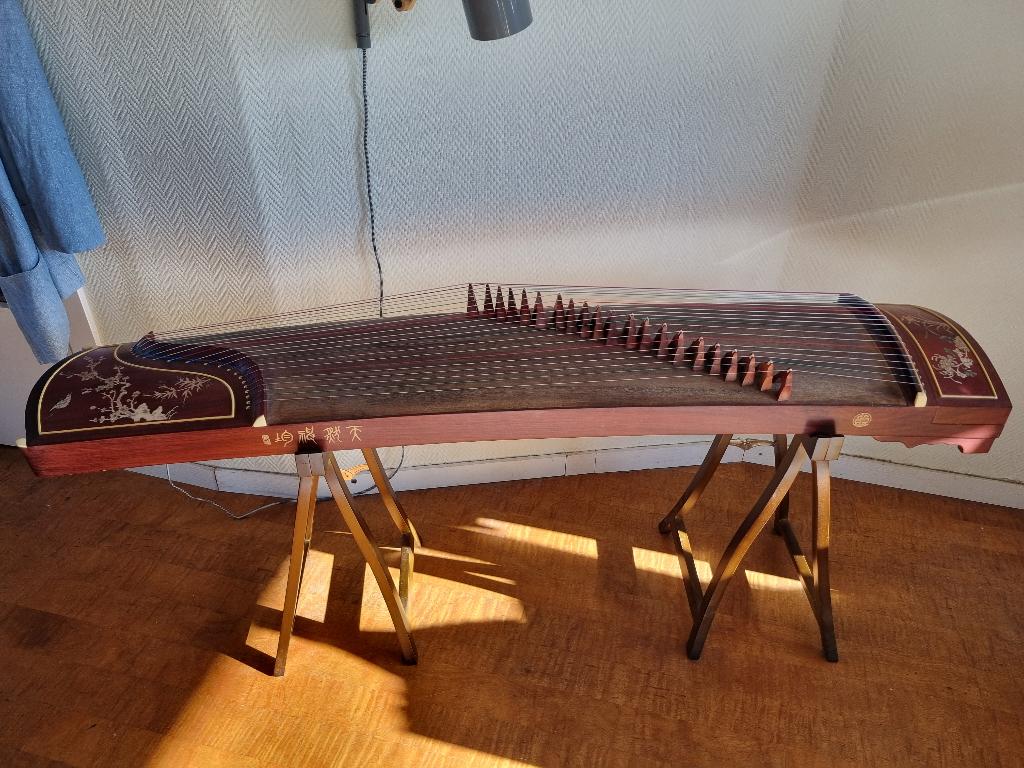 Guzheng - diatonische tuning (Chinese harp), Muziek en Instrumenten, Snaarinstrumenten | Harpen, Ophalen, Zo goed als nieuw