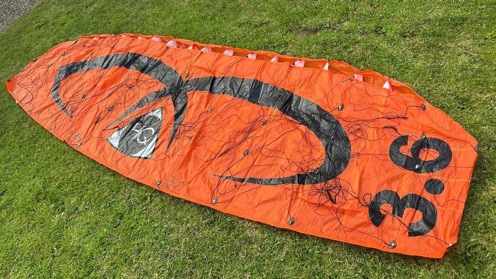 HQ Traction Quad Kite Vierlijns in nieuwstaat!, Ophalen of Verzenden, Zo goed als nieuw, Vierlijns, Vlieger