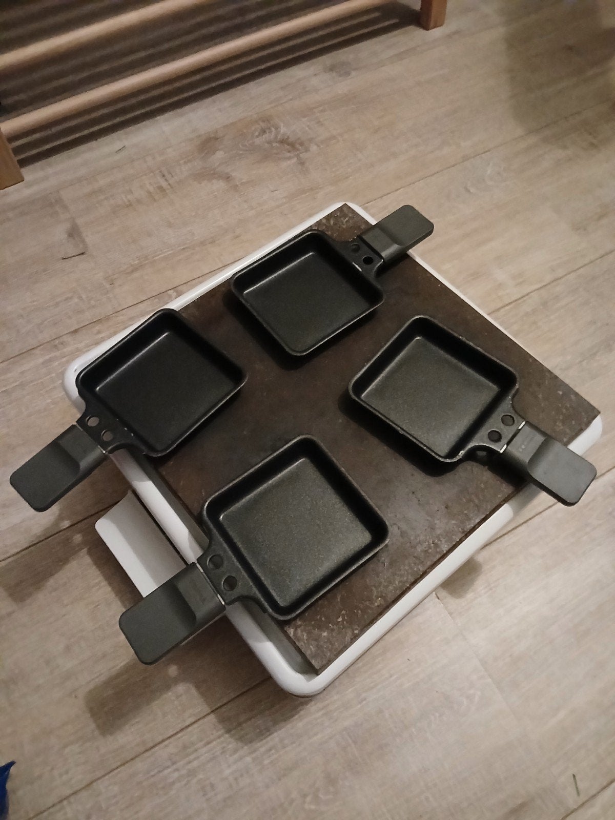 Tefal Pierrade-Raclette Gourmet-Steingrill-Raclette, Ophalen, Gebruikt