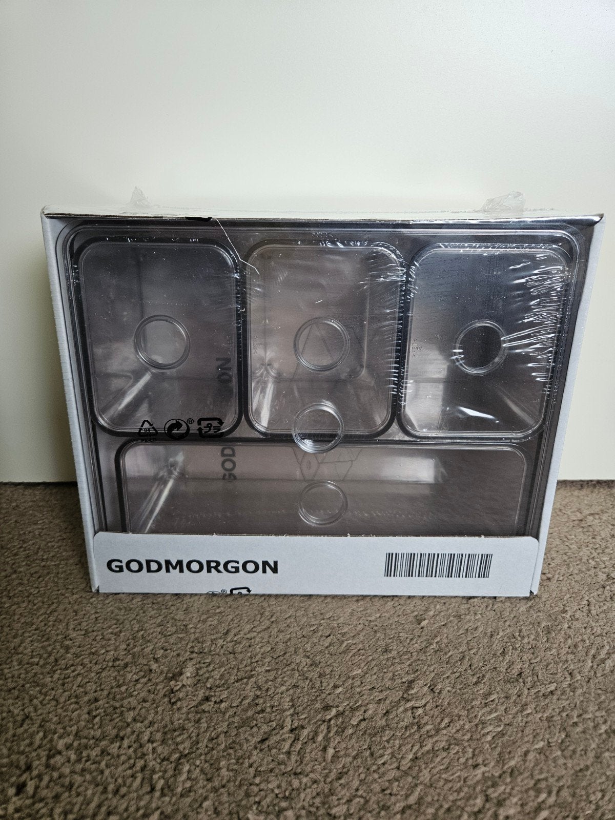 Nieuwe IKEA GODMORGON Opbergbakjes Set - Ongebruikt, Ophalen, Nieuw, Kunststof