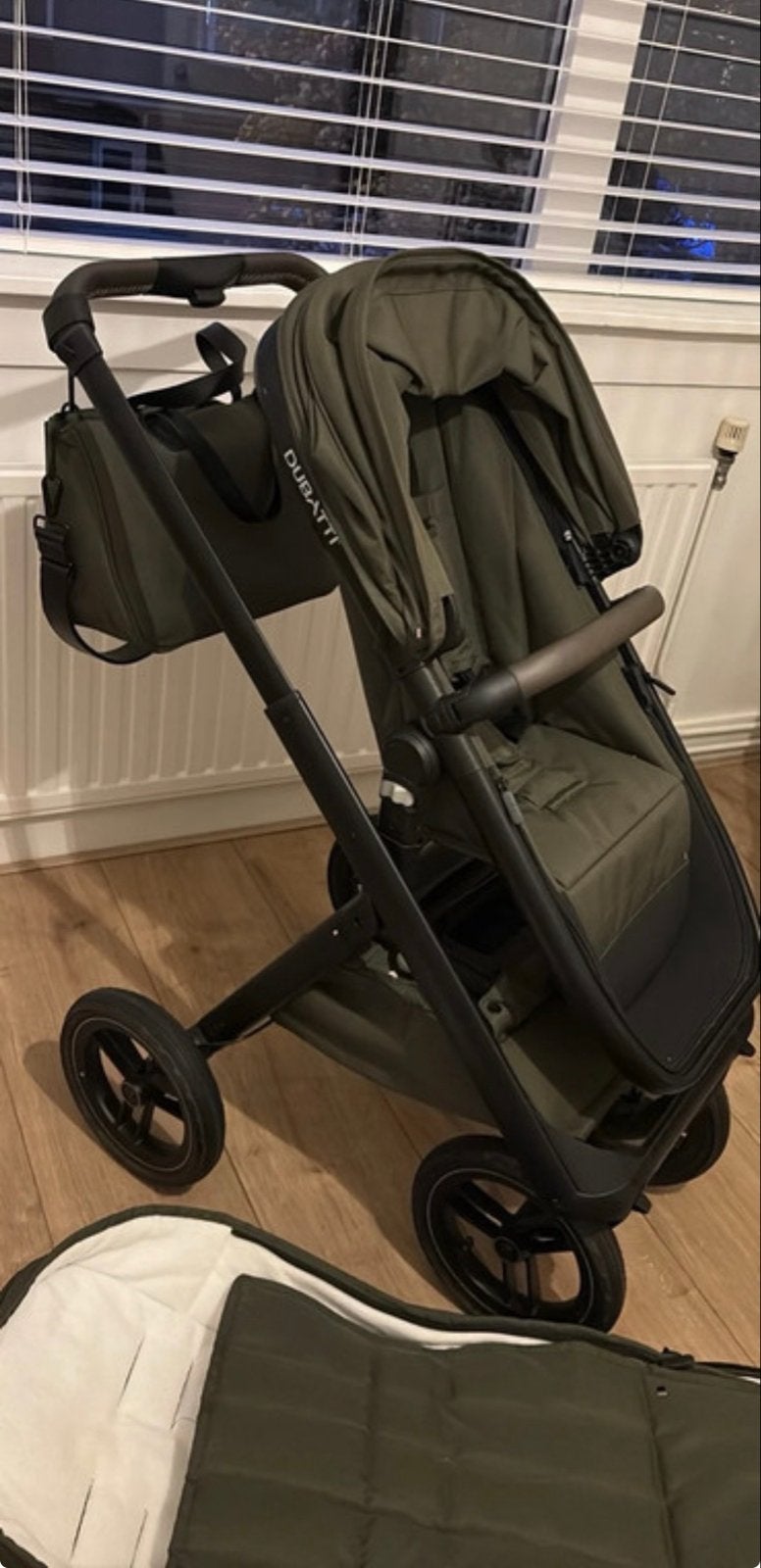 Duratti kinderwagen met reiswieg - Gebruikt, Kinderen en Baby's, Overige merken, Gebruikt, Ophalen of Verzenden, Combiwagen