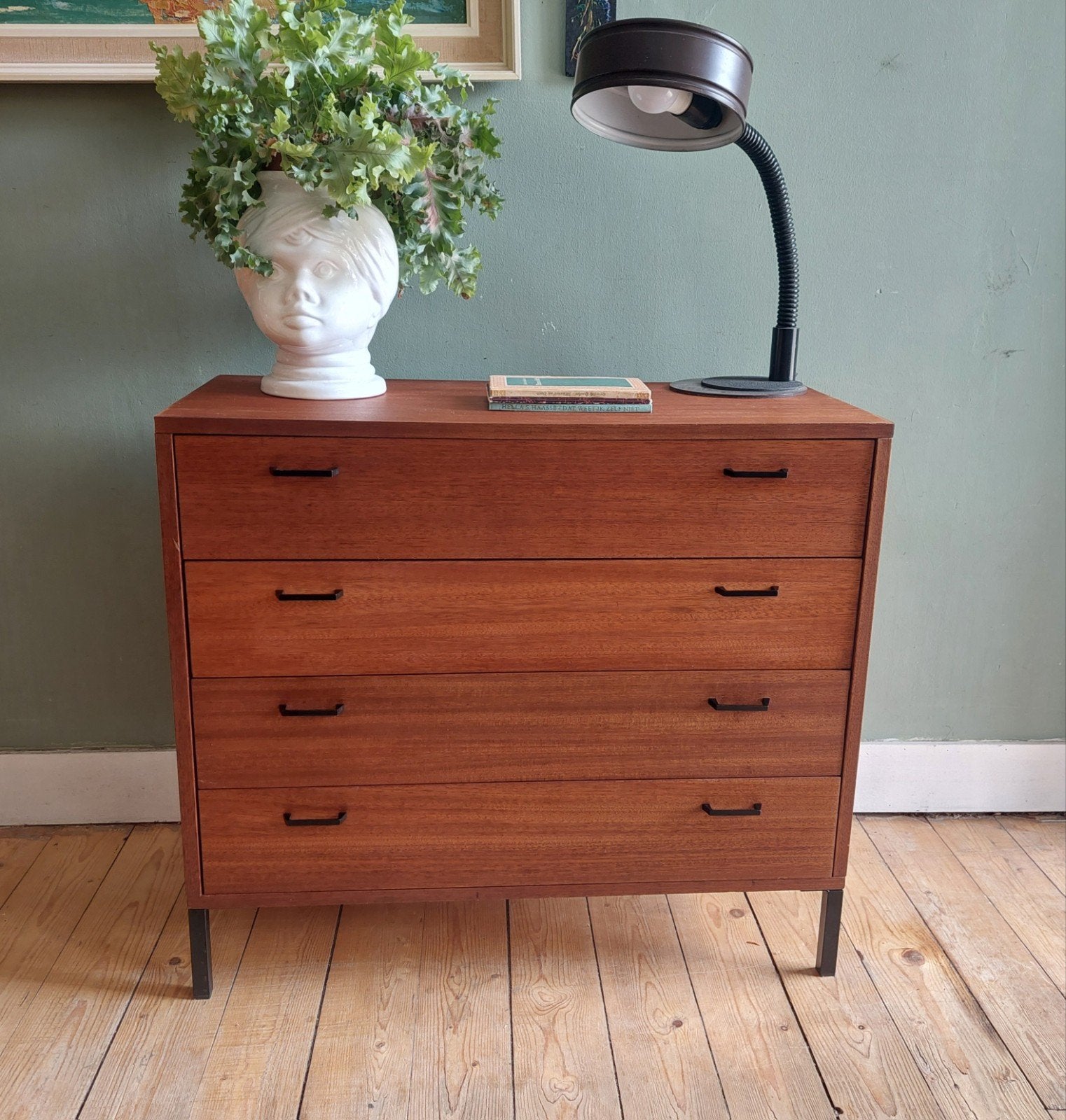 Lucky Vintage Simpla Lux ladekast '60 modulair teak, Ophalen, Gebruikt, ., Vintage