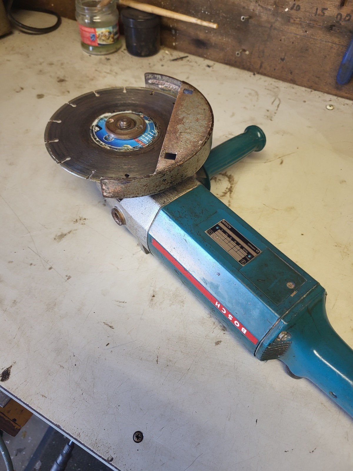 Bosch haakse slijper - Vintage en robuust, Ophalen of Verzenden, Gebruikt