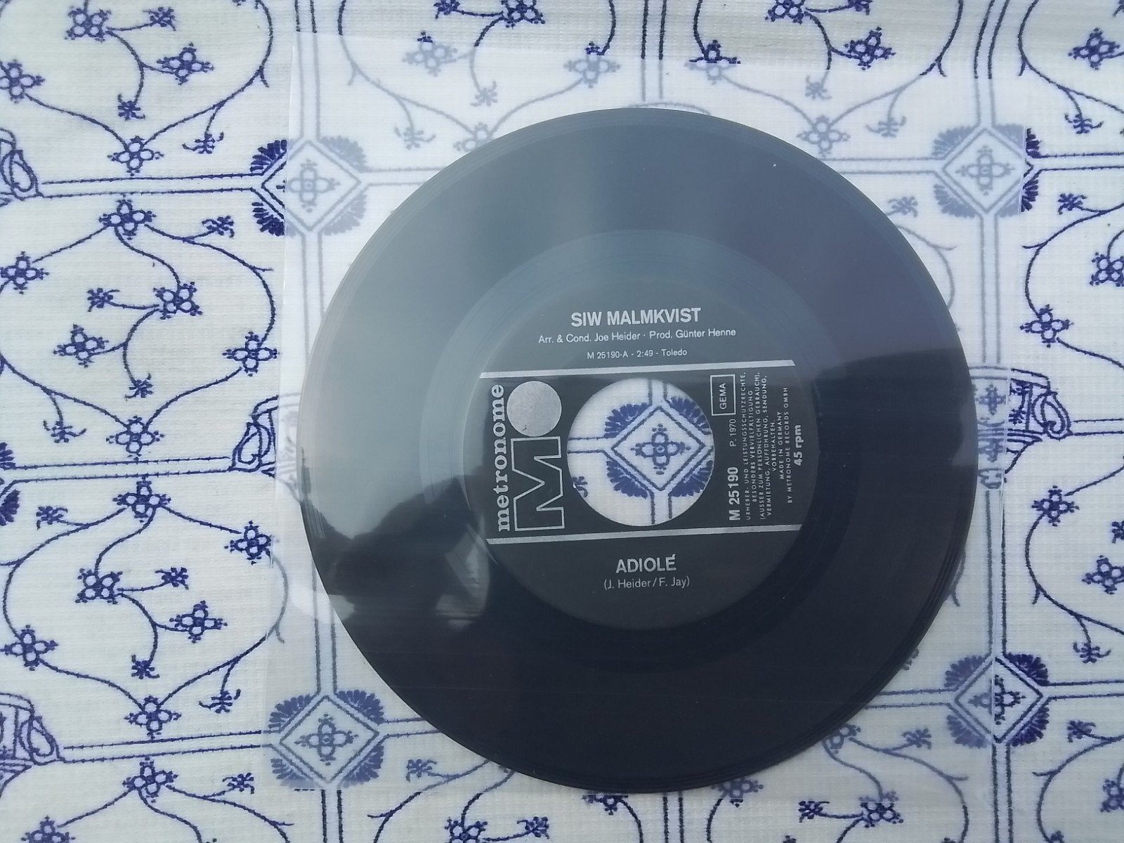 Siw malmkvist          Adiolé, Single, Ophalen of Verzenden, Pop, 1970 - 1979