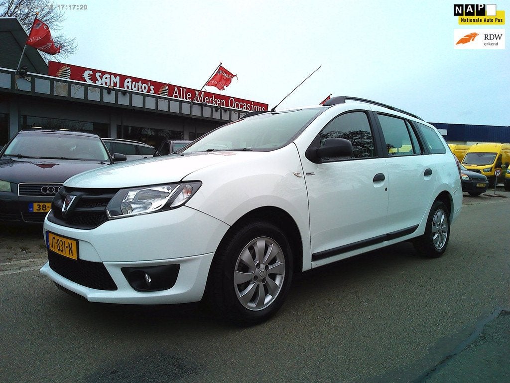 Dacia Logan MCV 0.9 TCe S&S Robust (2016 Airco ), Voorwielaandrijving, 898 cc, Euro 6, Wit