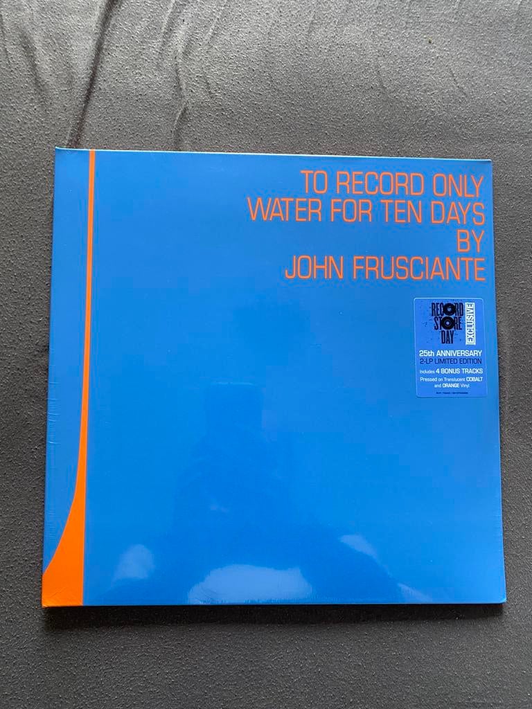 John Frusciante Water for ten Days RSD Vinyl Sealed, Cd's en Dvd's, Vinyl | Rock, Ophalen of Verzenden, Zo goed als nieuw, 12 inch