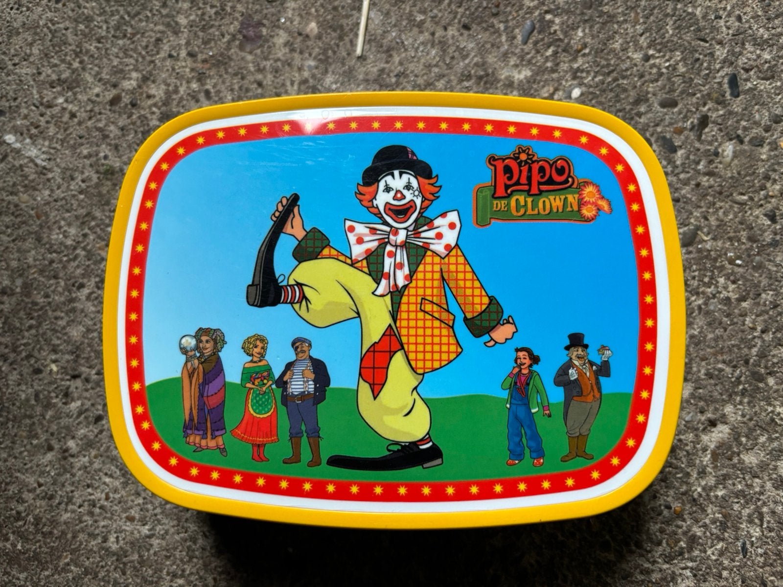 Pipo de clown broodtrommel, Ophalen of Verzenden, Zo goed als nieuw