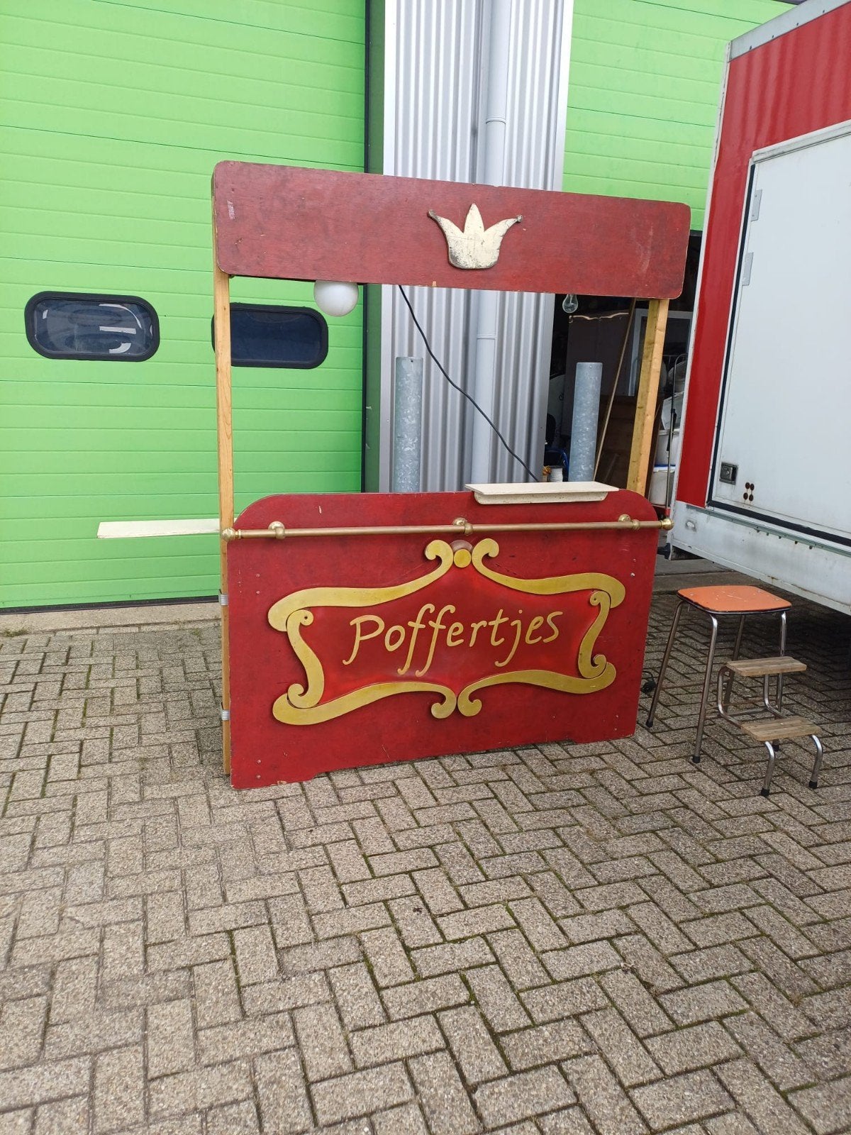 Poffertjeskraam te huur., Hobby en Vrije tijd, Ophalen, Zo goed als nieuw, Overige