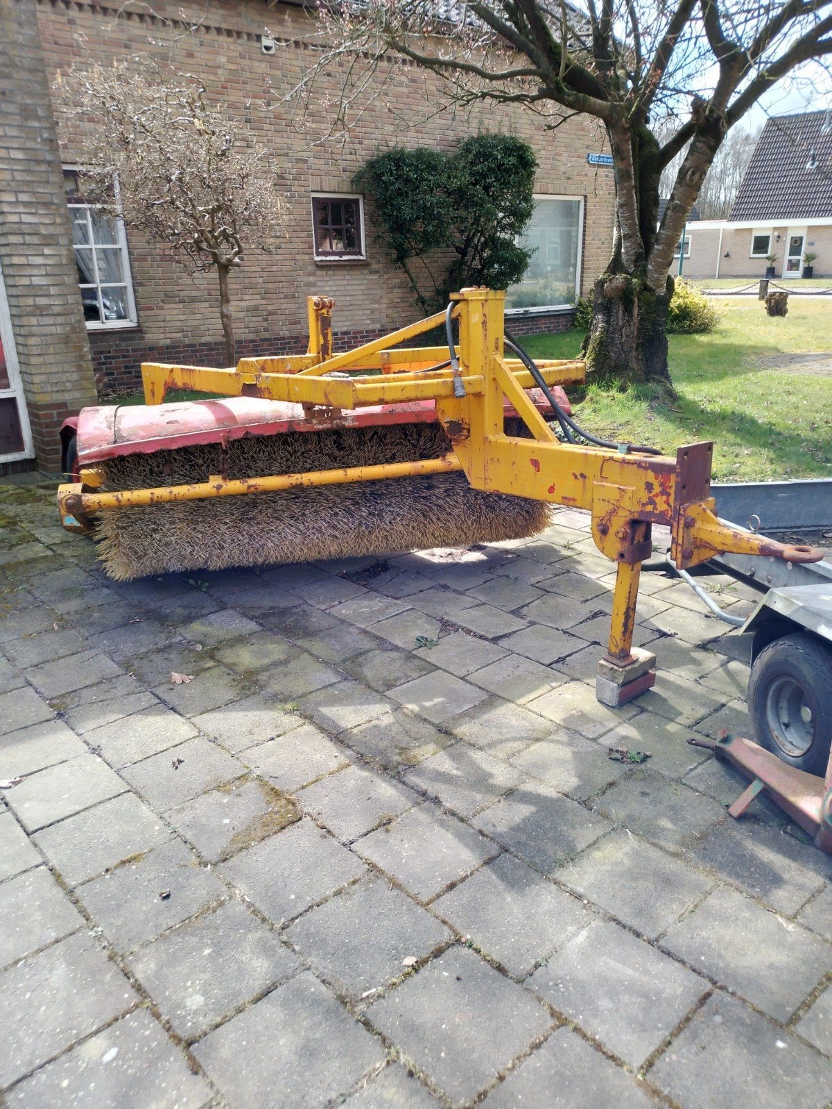 Veegbezem, Ophalen, Weidebouw