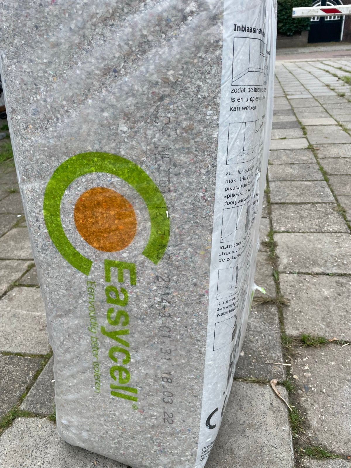 Easycell isolatiemateriaal 12.5 kg -, Ophalen, Overige materialen, 12 cm of meer, Nieuw