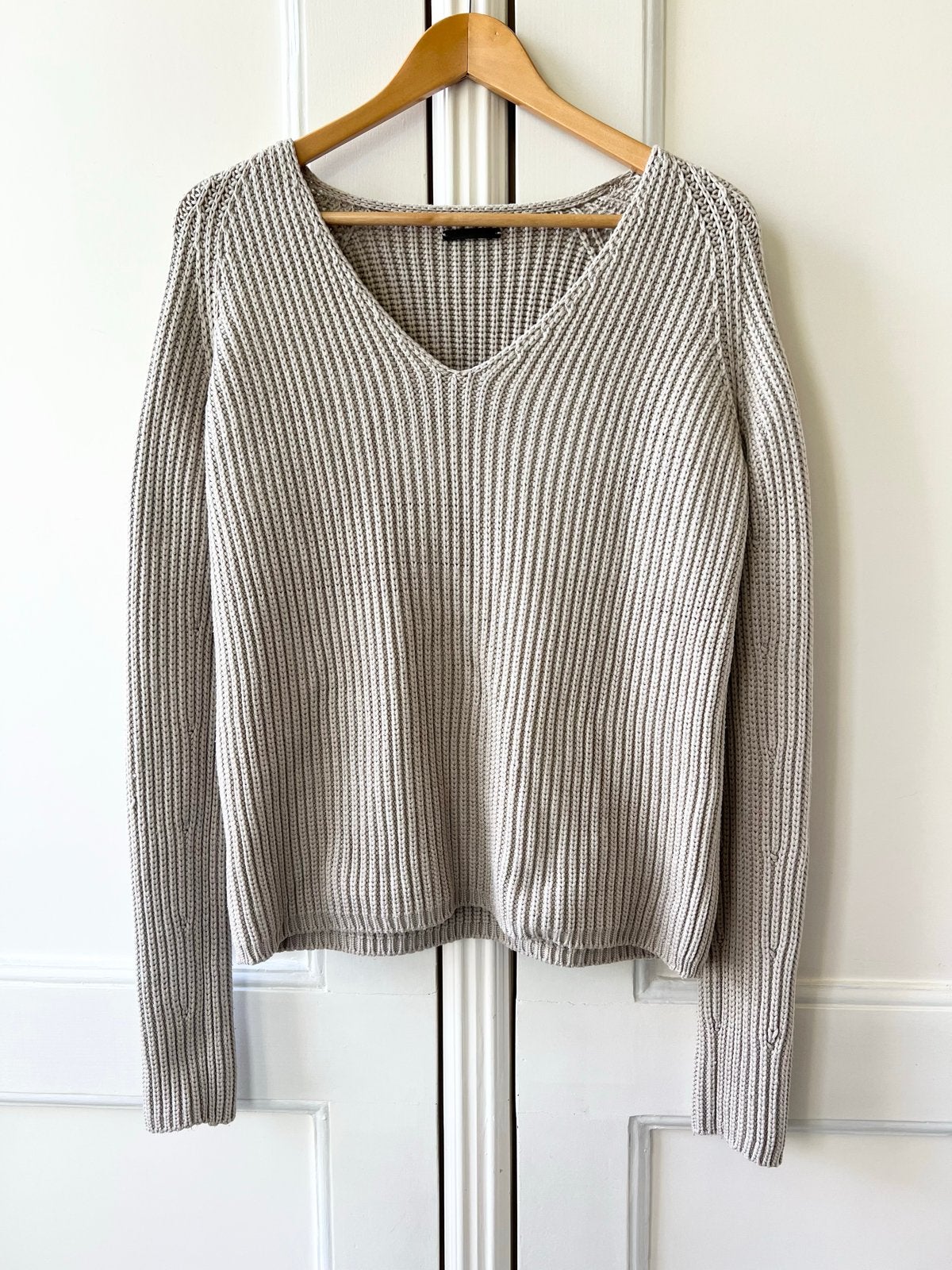Annette Görtz stijlvolle beige gebreide trui, maat S, Kleding | Dames, P, Beige, P, P