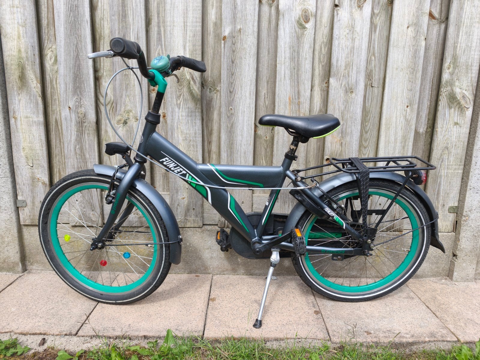 prijs verlaagd!! Popal Funjet Kinderfiets 20 inch - netjes, Ophalen, Gebruikt, Popal, Terugtraprem