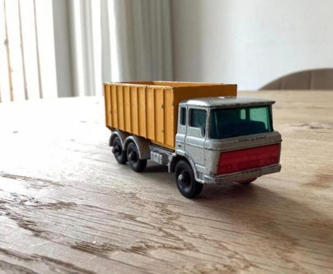 Matchbox Lesney No. 47 – Tipper Container Truck (DAF), Ophalen of Verzenden, Gebruikt, Bus of Vrachtwagen