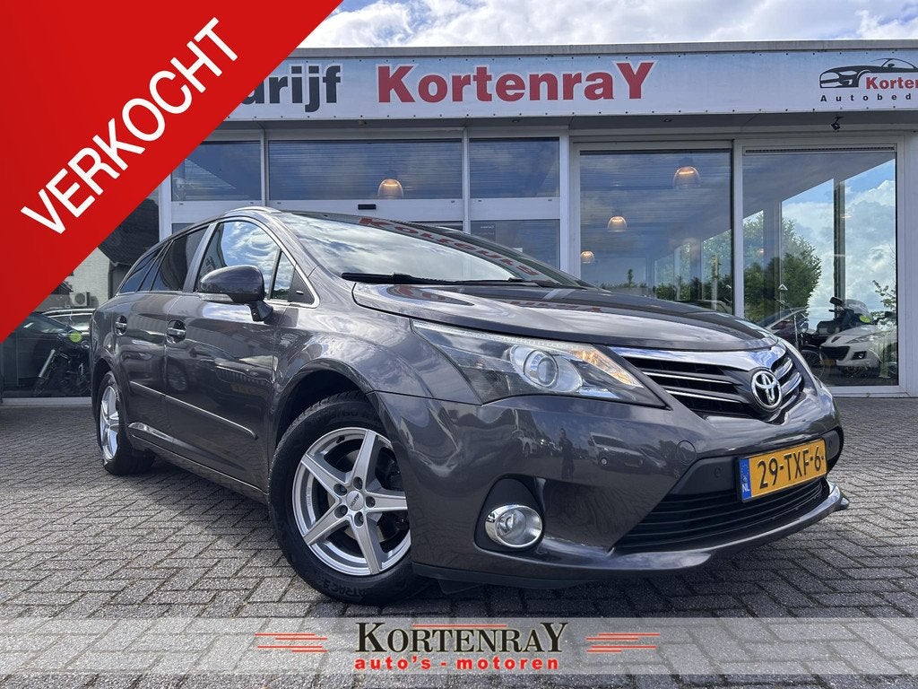 Toyota Avensis Wagon 1.8 VVTi Business automaat/achteruitrij, Auto's, Toyota, Euro 5, 4 cilinders, Origineel Nederlands, 1600 kg