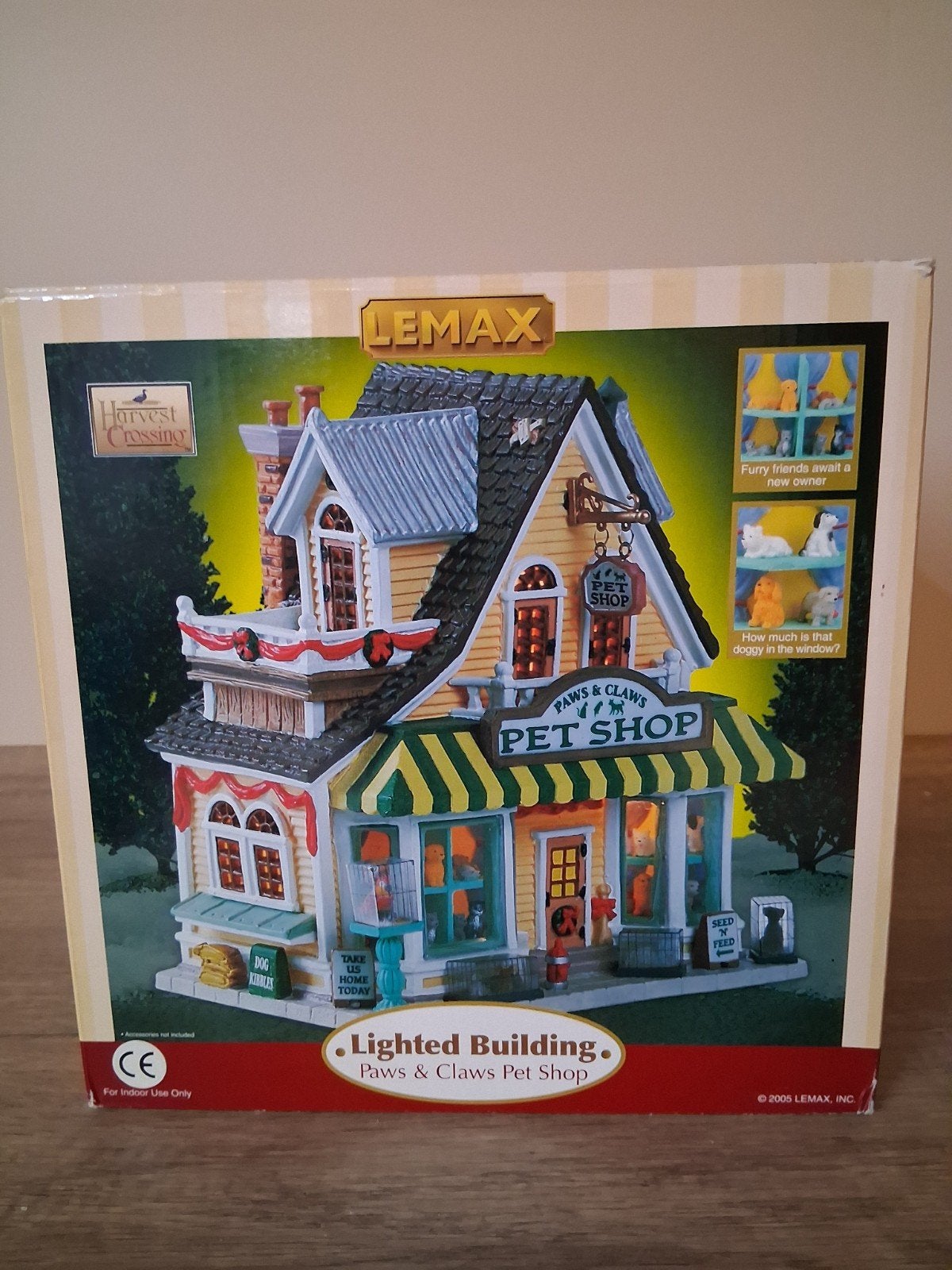 Lemax Paws & Claws Pet Shop (2005), Ophalen