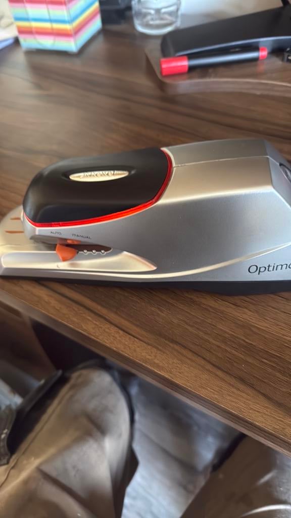 Rexel Elektrische nietmachine, Ophalen of Verzenden, Zo goed als nieuw