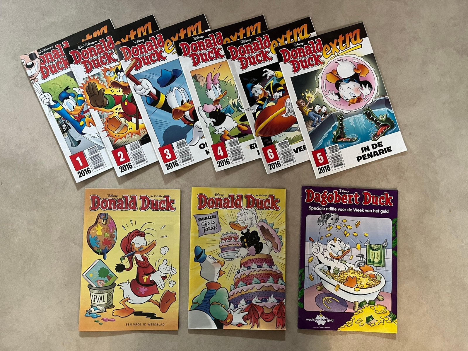 Stapel Duckies - als nieuw, Ophalen of Verzenden, Zo goed als nieuw