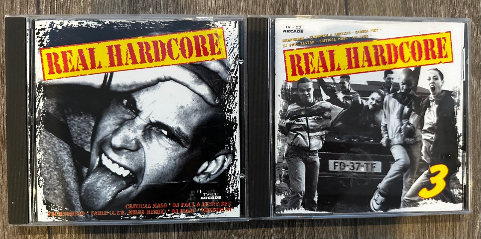 Real Hardcore 1 & 3, Ophalen of Verzenden, Gebruikt