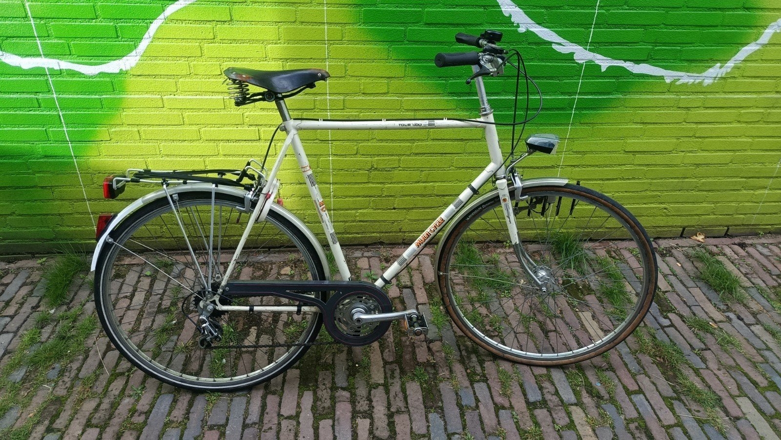 Multicycle Tour 500 fiets, Gebruikt, Velgrem, Versnellingen, 57 tot 61 cm