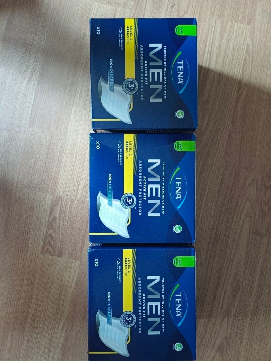 3 pakken Tena men, Diversen, Ophalen of Verzenden, Nieuw
