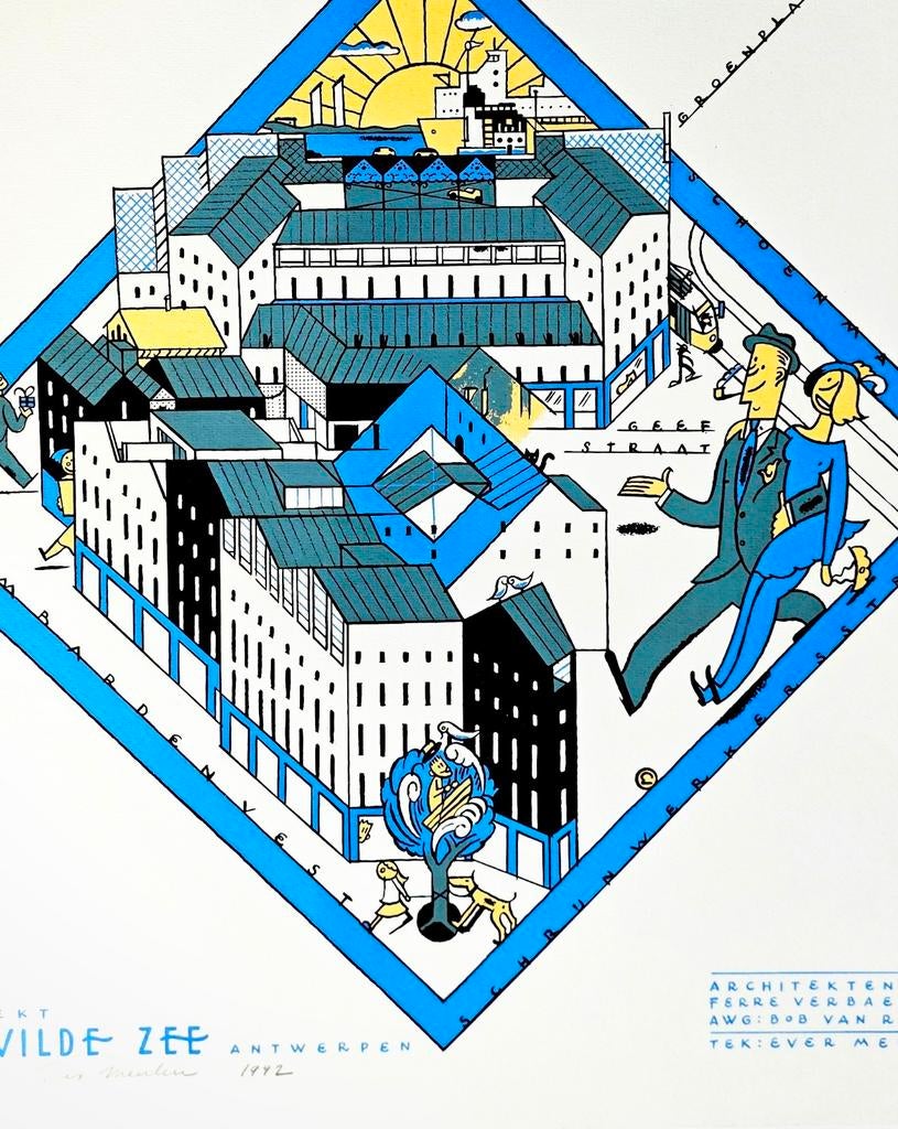 "Ever Meulen"
Projekt De Wilde Zee - Antwerpen
'92, Ophalen of Verzenden