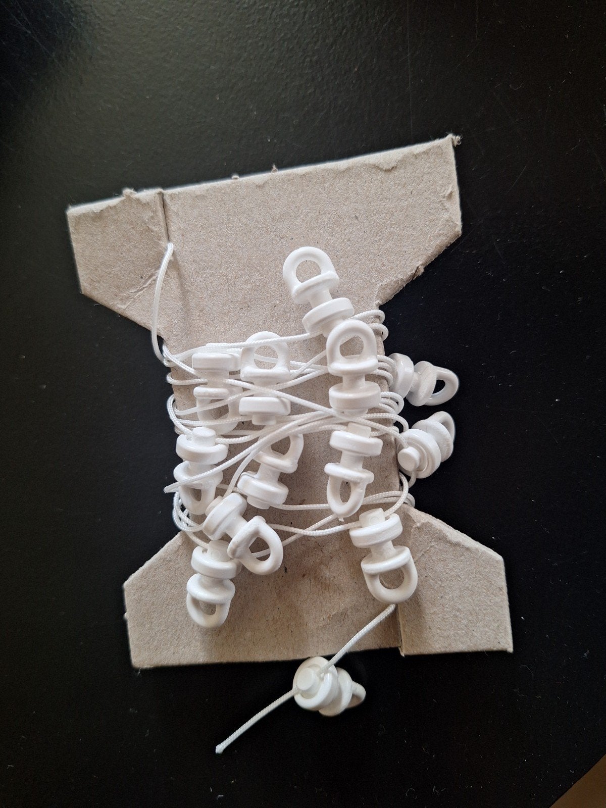 4x 22 wave gordijn glijders (8cm), Ophalen of Verzenden, Figuurtje
