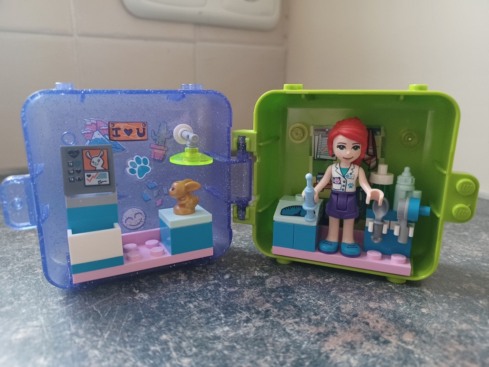 Lego friends 41403 Mia's speelkubus, Lego, Friends, Ophalen of Verzenden, Zo goed als nieuw