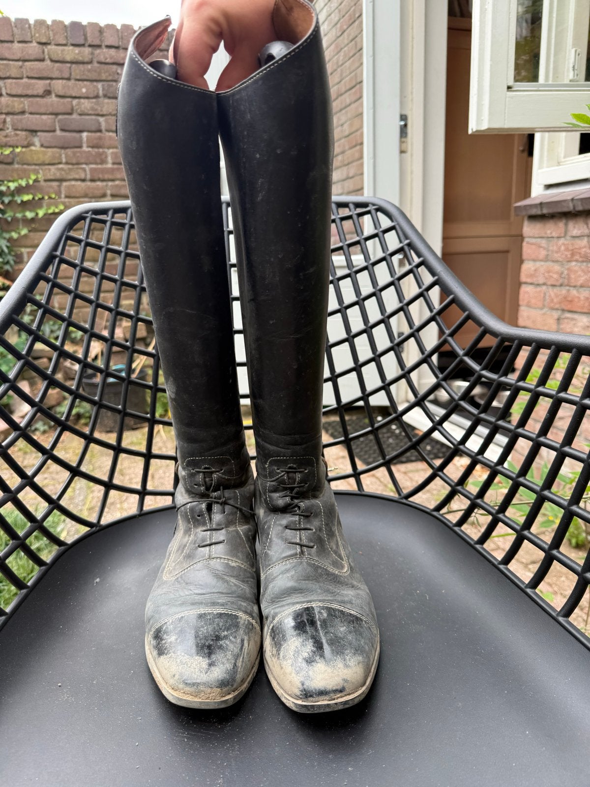 Paardrijlaarzen maat 41, Dieren en Toebehoren, Gebruikt, Dressuur, Ophalen of Verzenden, Zwart