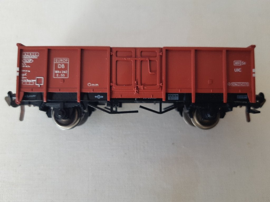 FM 8205-1	Fleischmann hogeboordwagen van de DB, Hobby en Vrije tijd, Gebruikt, Gelijkstroom, Fleischmann, Wagon