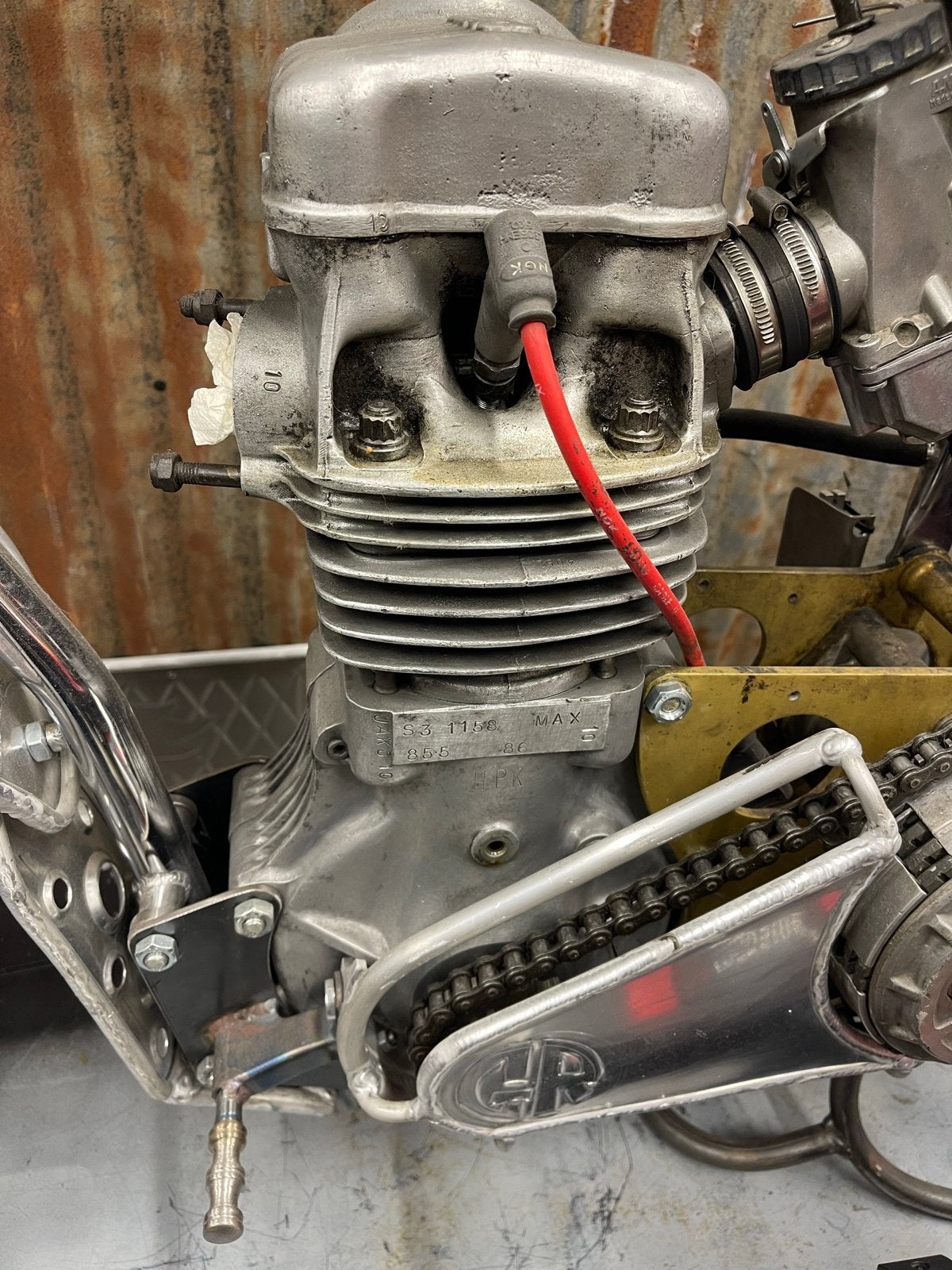 Speedway Godden GR 500 blok, Ophalen, Gebruikt
