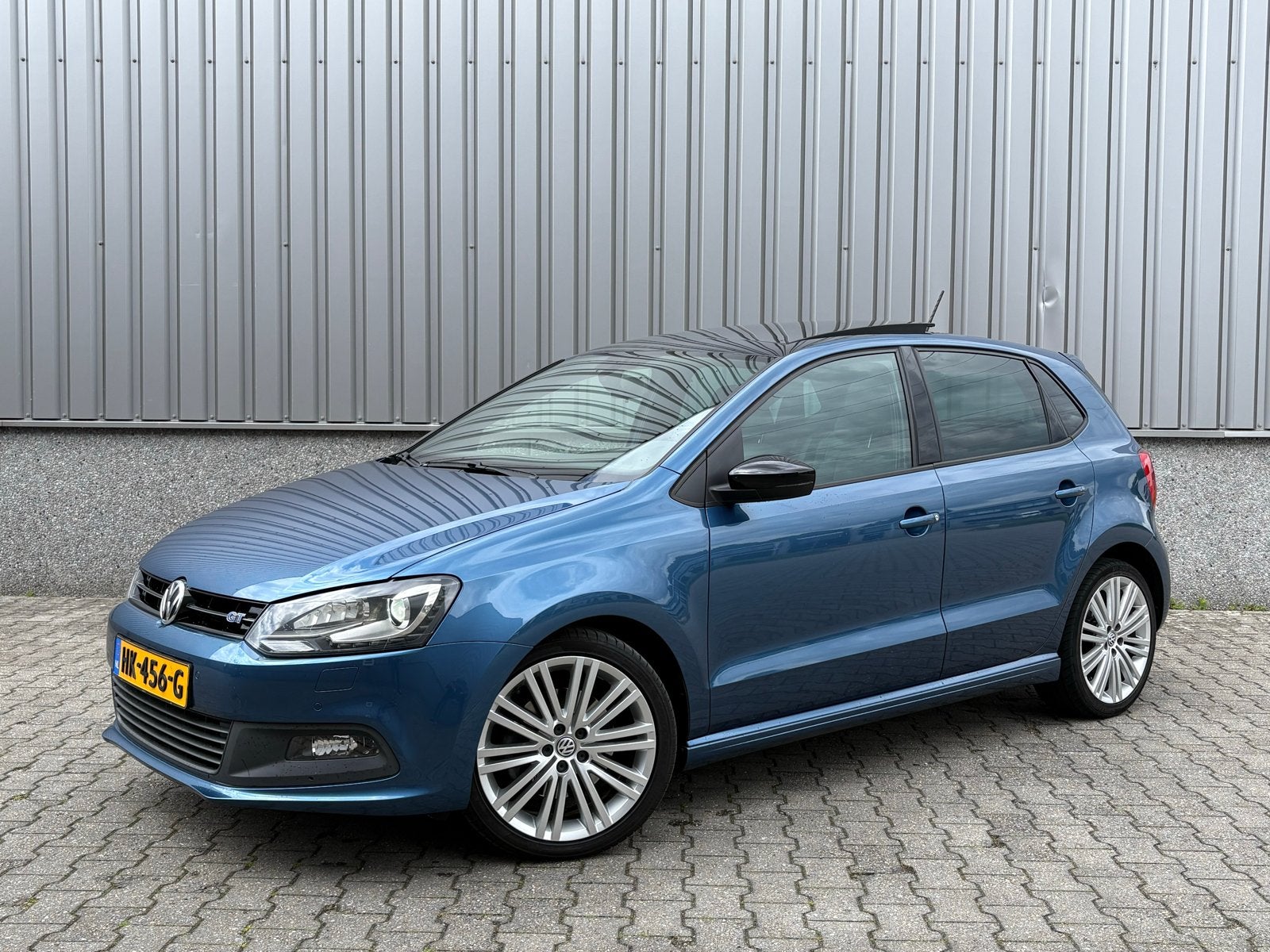 Volkswagen Polo GT 1.4 TSI 5-deurs 150 PK DSG | Panoramadak, Dealer onderhouden, Zwart, 4 cilinders, Blauw