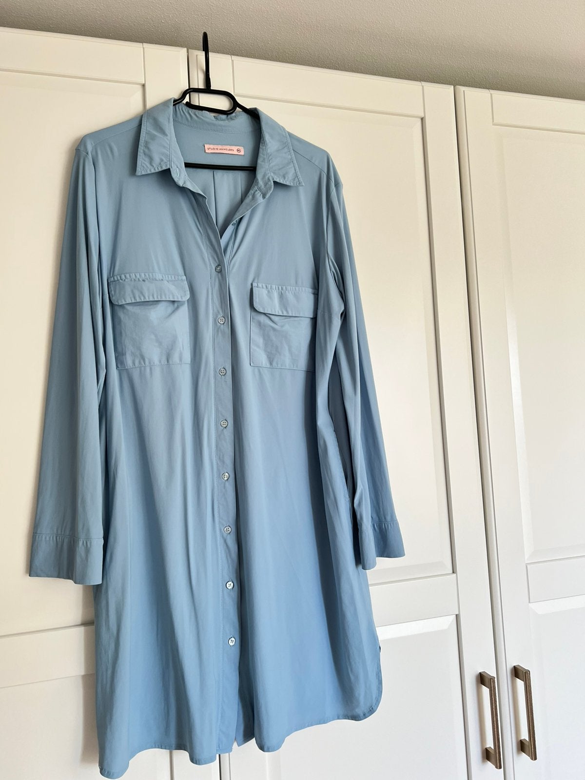 Studio anneloes woopy blouse tuniek xxl lichtblauw, Kleding | Dames, Maat 46/48 (XL) of groter, Zo goed als nieuw, X, Verzenden