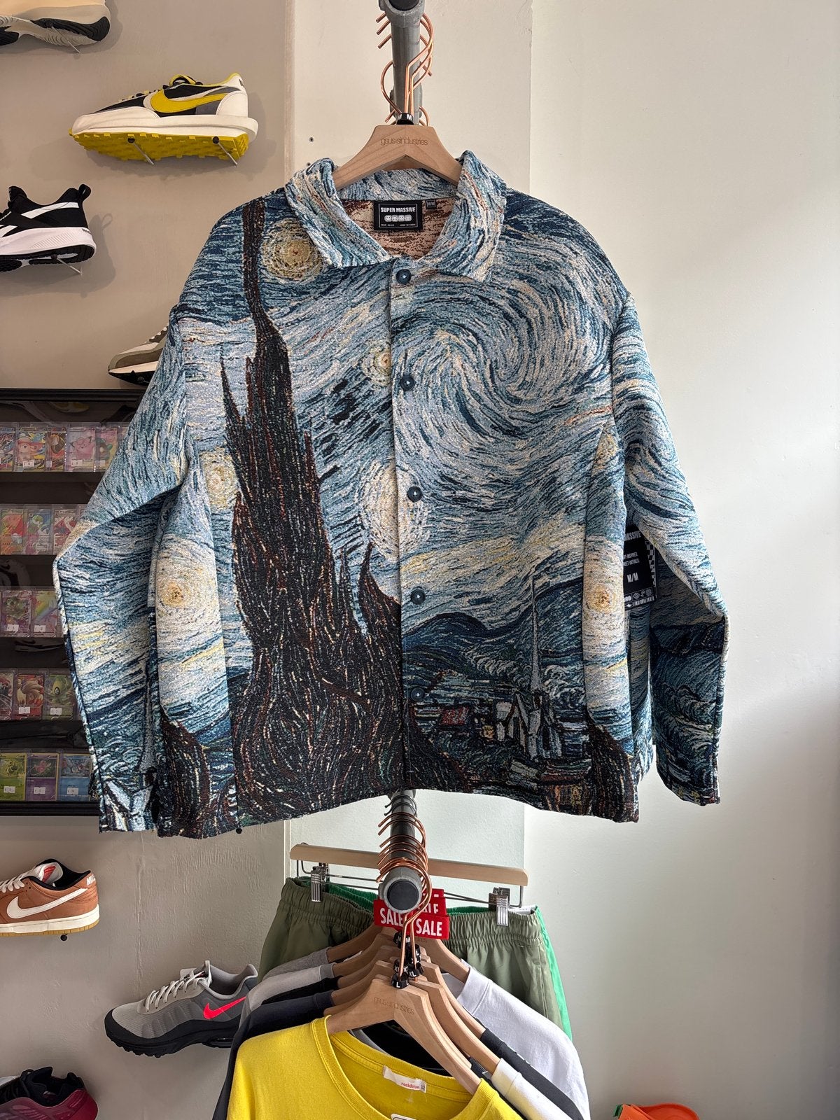 S/M/L Super Massive 'The Starry Night' jas - Nieuw van gogh, D, Nieuw, Ophalen of Verzenden, X