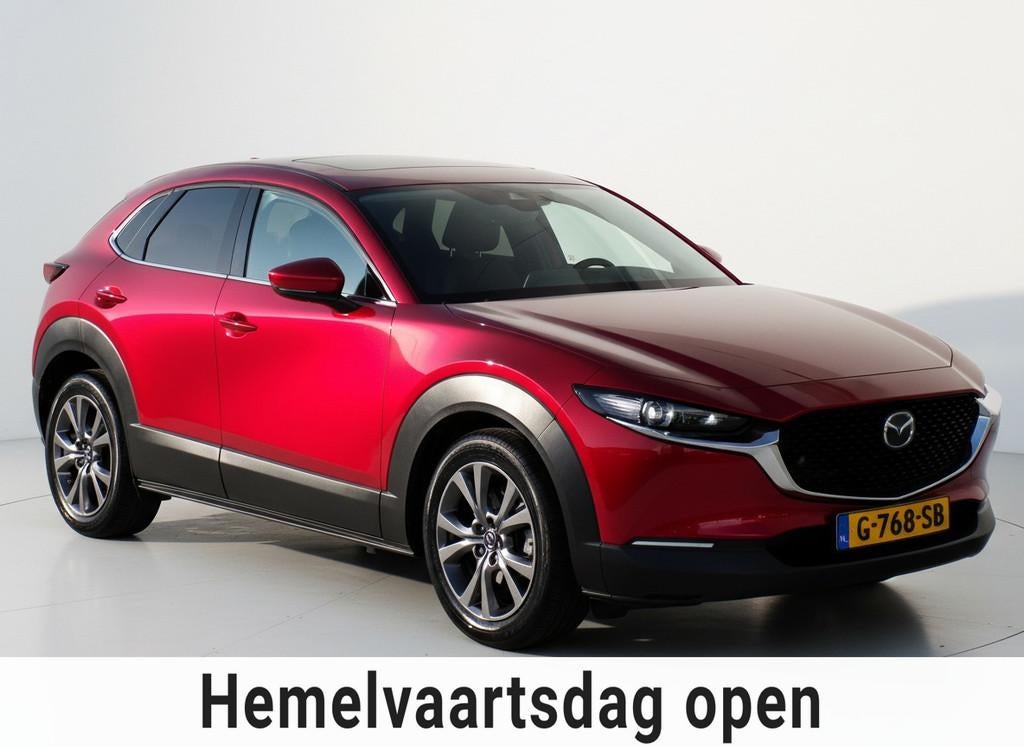 Mazda CX-30 2.0 e-SkyActiv-X M Hybrid Luxury|Leder|Cam|HUD, Auto's, Mazda, 1998 cc, Gebruikt, 4 cilinders, 19 km/l