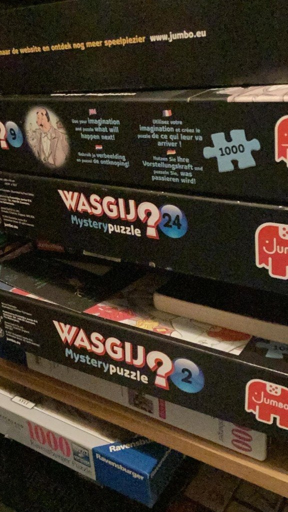 Jumbo WasGij puzzels 16 stuks, Ophalen, 500 t/m 1500 stukjes, Zo goed als nieuw, Legpuzzel