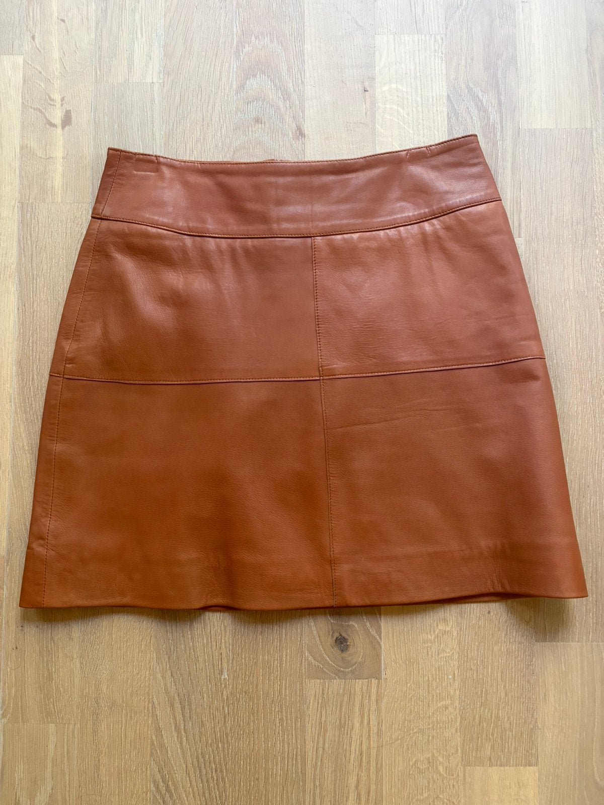 Copenhagen Muse Leren Rok - Maat XS, Bruin, Ophalen of Verzenden, Zo goed als nieuw, Maat 34 (XS) of kleiner