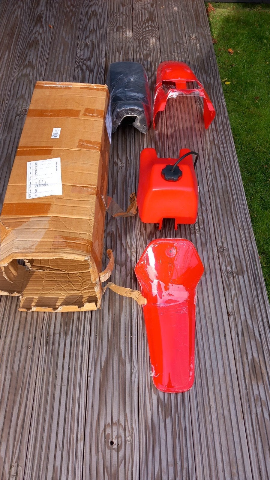 pw80  plastic set, Ophalen of Verzenden
