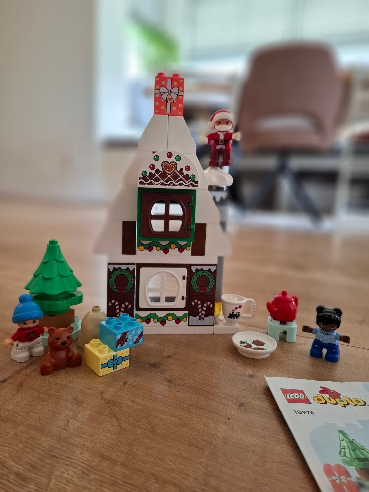 Duplo kersthuis, Ophalen, Overige thema's, Inclusief instructies, Zo goed als nieuw