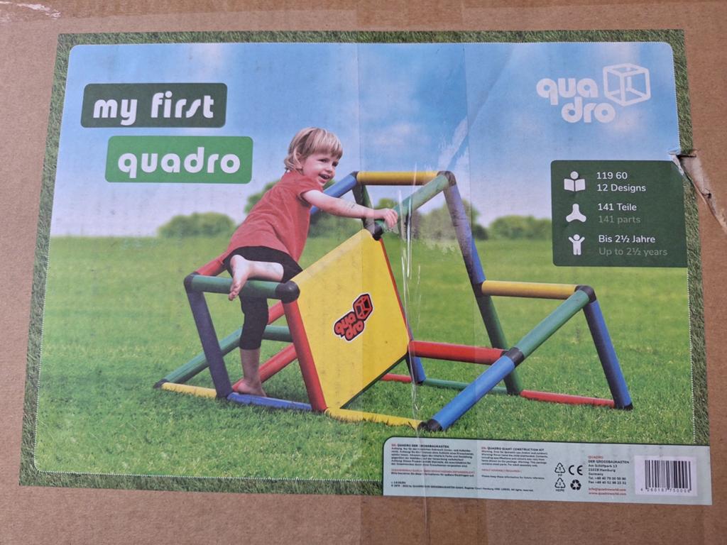 Quadro 'My First Quadro' klimtoestel - binnen gebruikt, Kinderen en Baby's, Speelgoed | Buiten | Speeltoestellen, Ophalen of Verzenden
