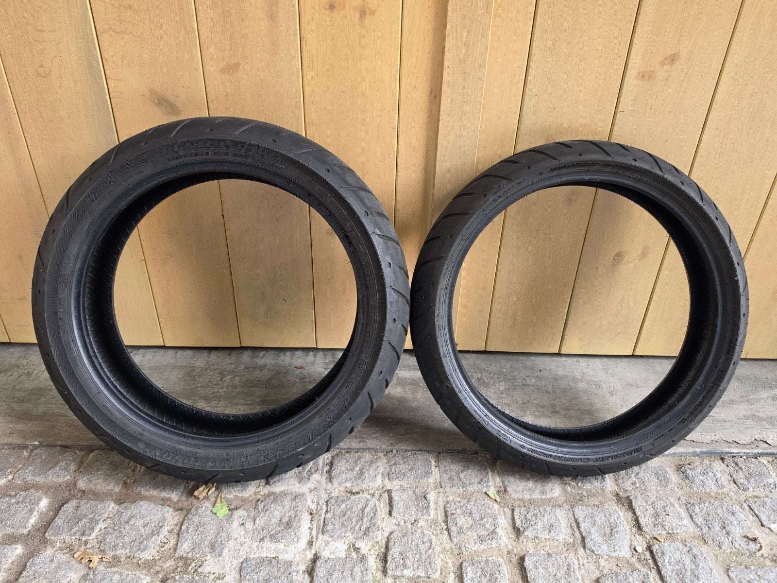 Dunlop motorbanden - Slechts 1000km gebruikt, Ophalen of Verzenden