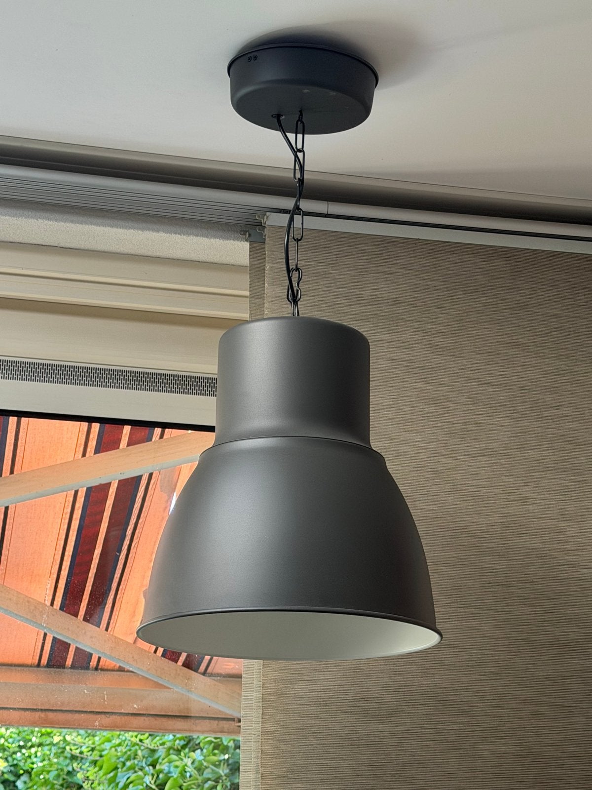 Set van 4 IKEA HEKTAR lampen (Als set of los), Ophalen, Zo goed als nieuw, Metaal, IKEA