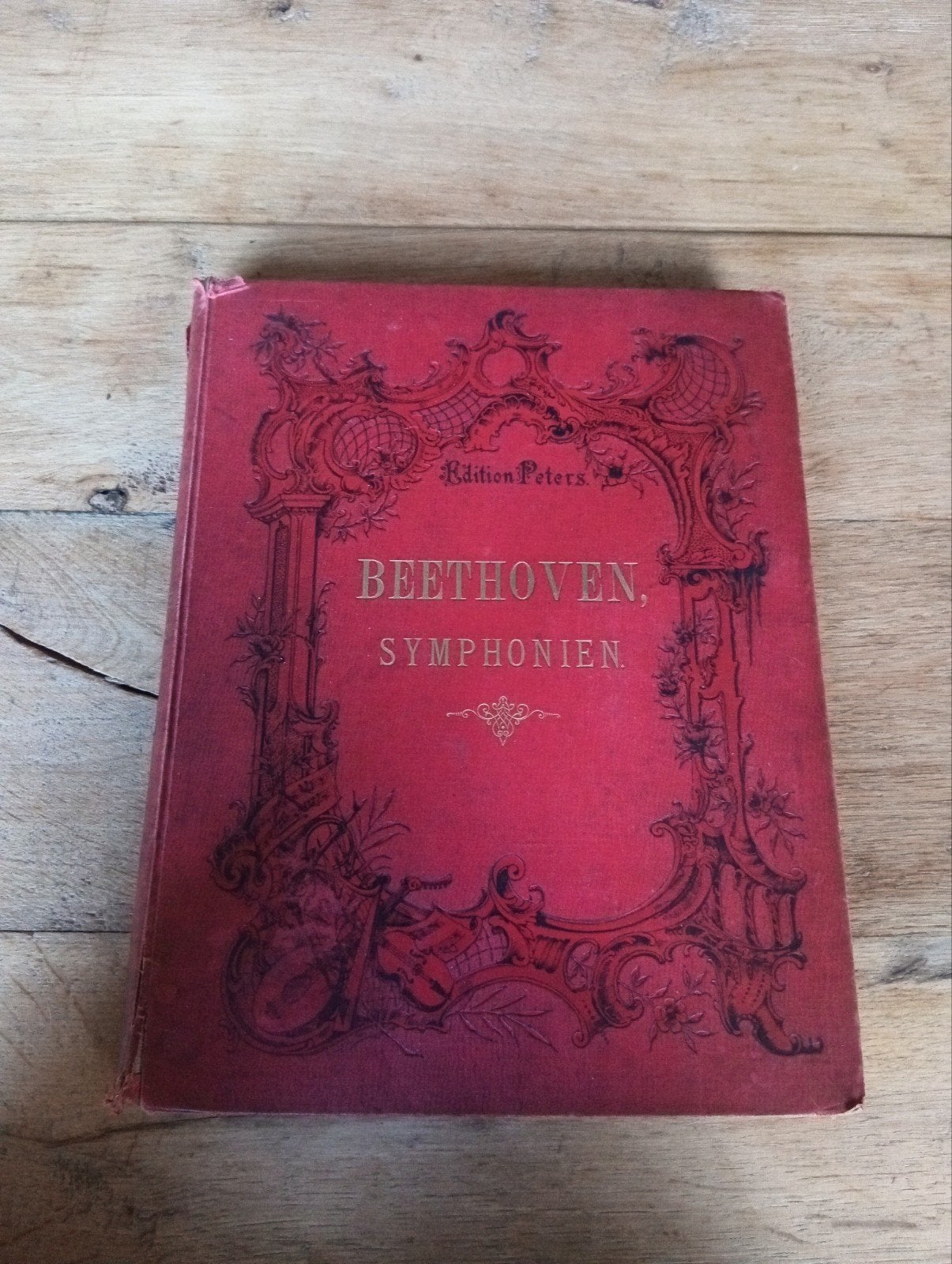 Beethoven Symfonieën - Edition Peters Bladmuziek, Muziek en Instrumenten, Ophalen of Verzenden, Gebruikt, Artiest of Componist