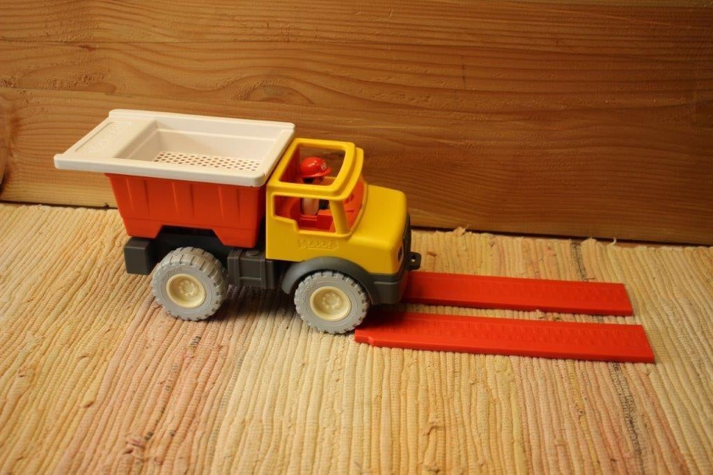 Playmobil 123 set nr 9142 Kiepwagen, Ophalen of Verzenden, Zo goed als nieuw, Complete set
