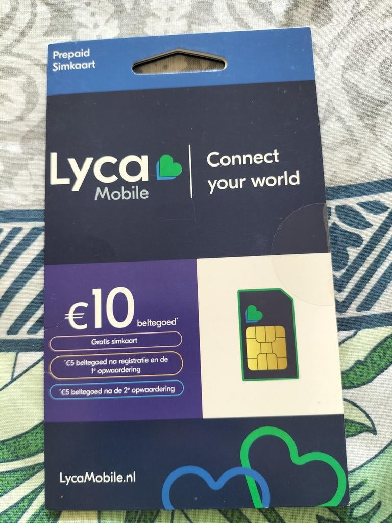 Uitstekend Top nummers Lyca Mobile Prepaid Simkaart, Verzenden, Nieuw, Overige providers